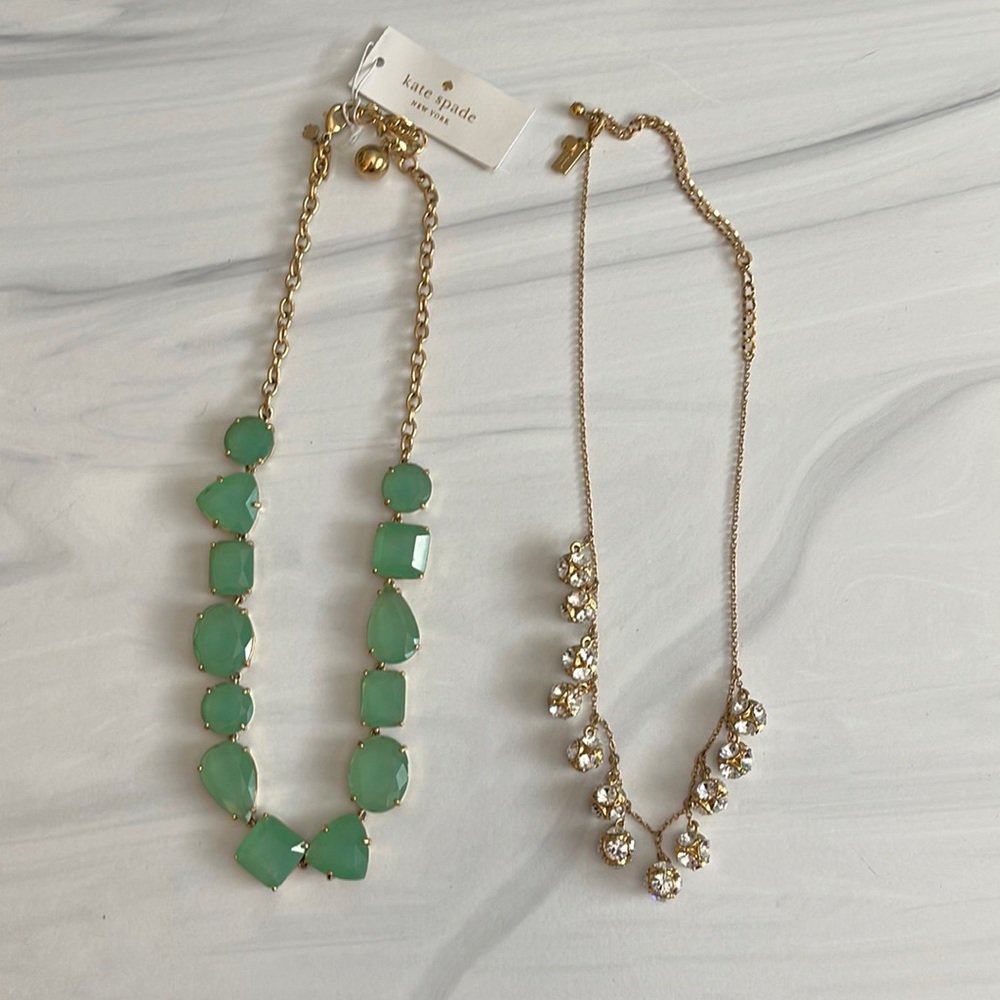 two Kate Spade necklaces